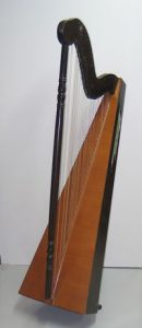 A South American harp in Jakez's private collection 