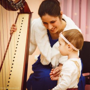 Veronika with Bardic and baby