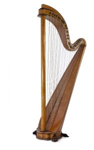 Cross-strung harp