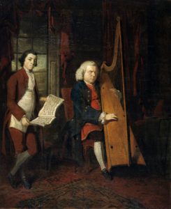 John Parry the Blind Harpist, With an Assistant / William Parry