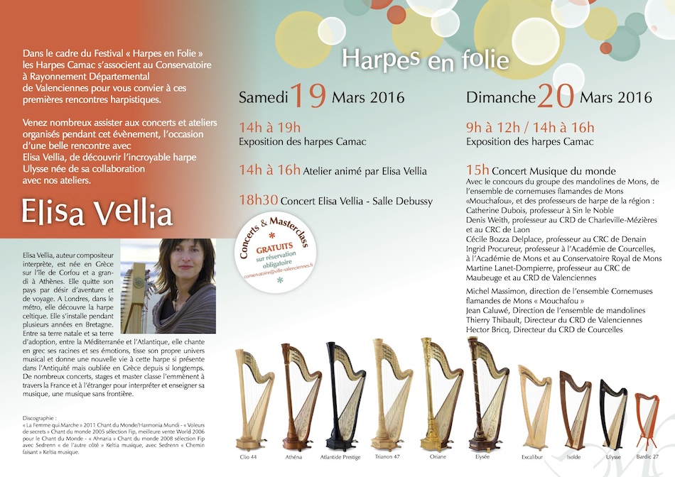Rencontres Harpistiques Valenciennes 2