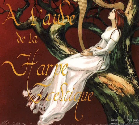 aube de la harpe celtique