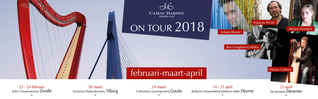 Camac Harpen Nederland on tour 2018