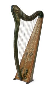 Irish harp ‘junior model’, n° 645 jr (Syracuse, New York, 1920-1930)