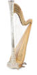 Oriane in special white gold and natural maple finish