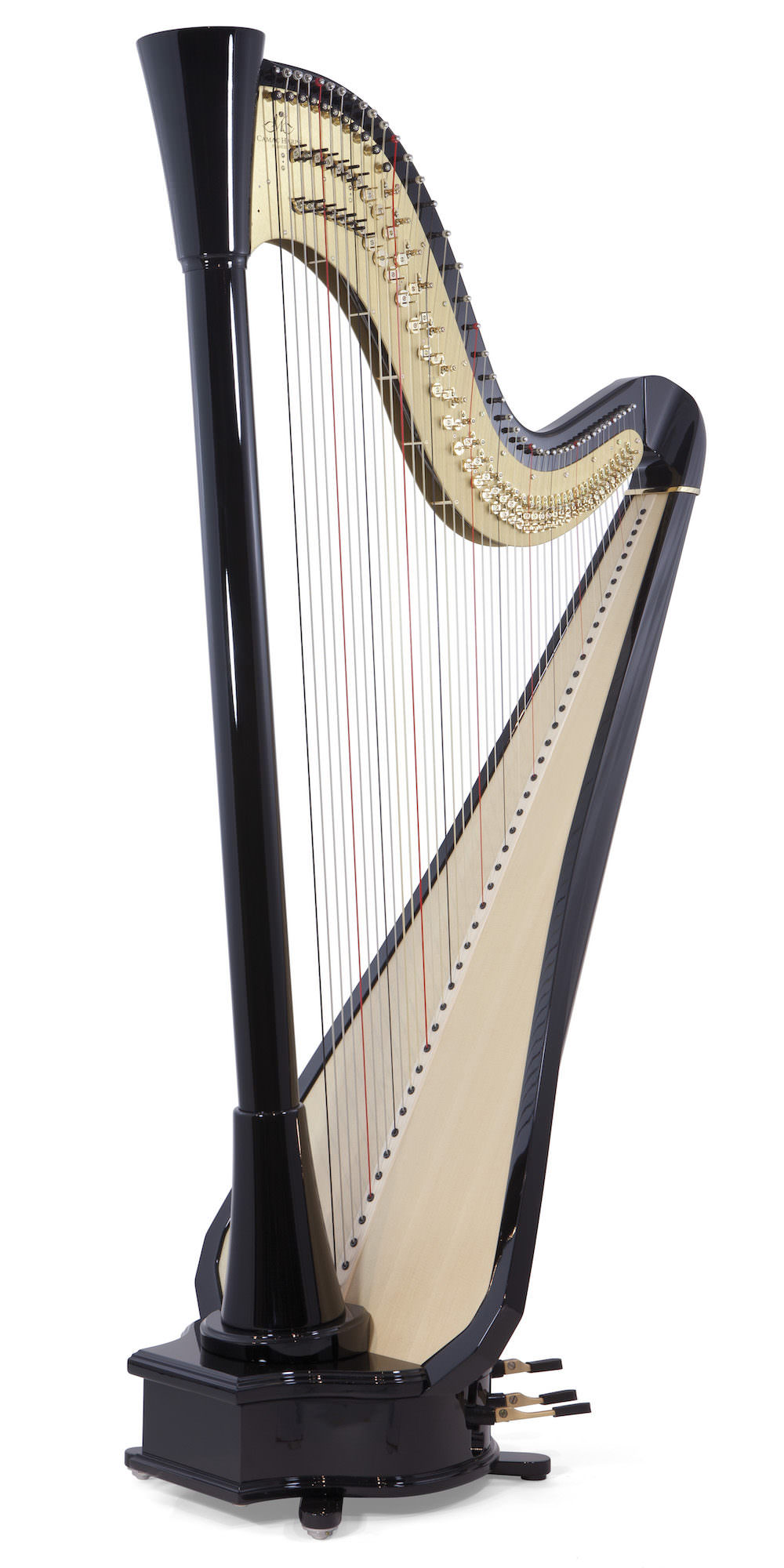 Clio Extended Pedal Harp Camac Harps