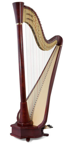 Clio Extended, mahogany finish, plain soundboard