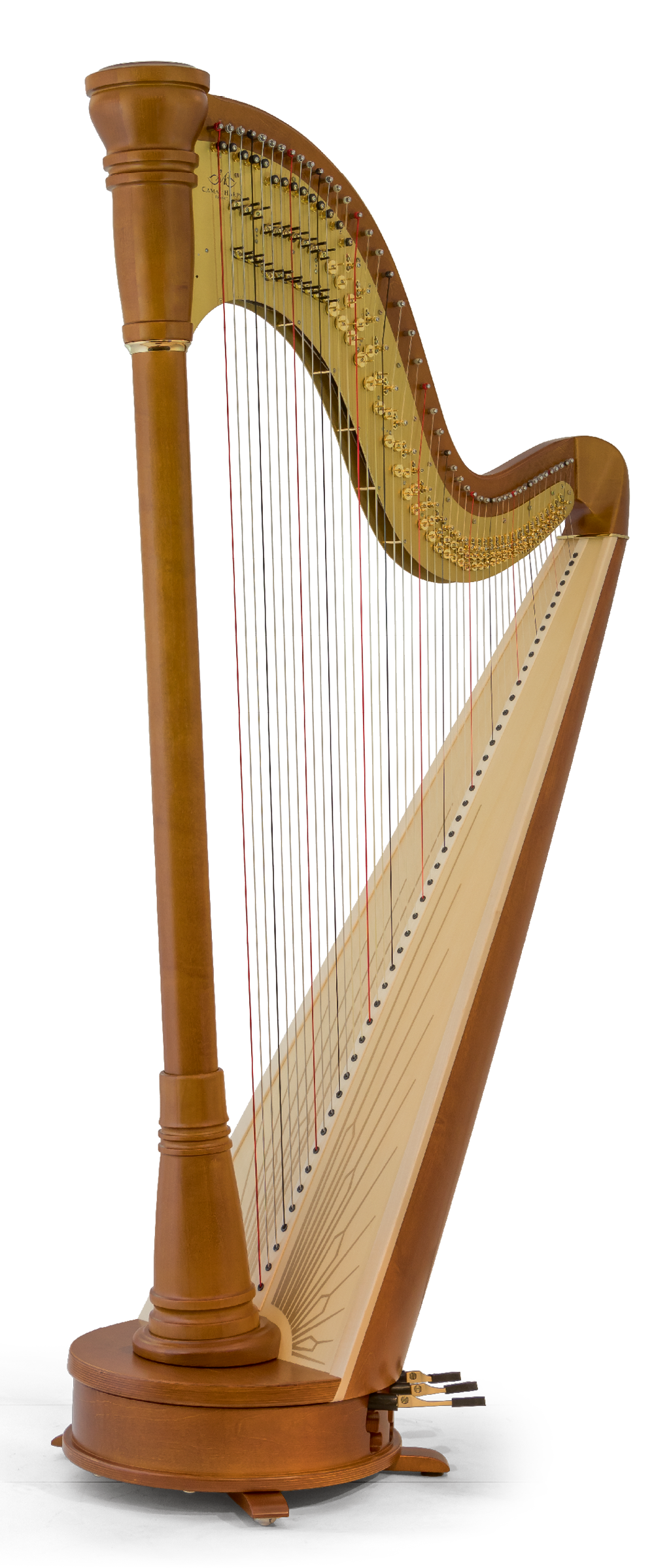 Égérie Straight Soundboard Pedal Harp Camac Harps